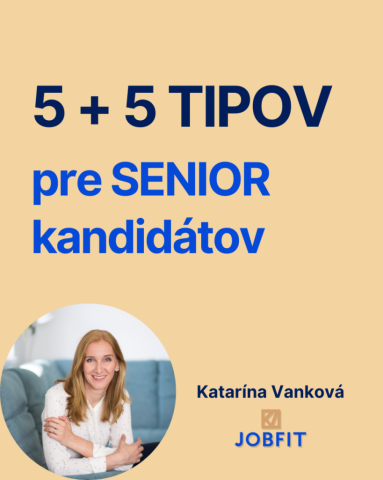 5+5 tipov pre senior kandidátov